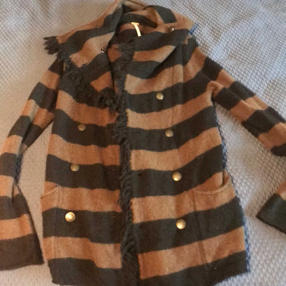 Free People Long Cardigan